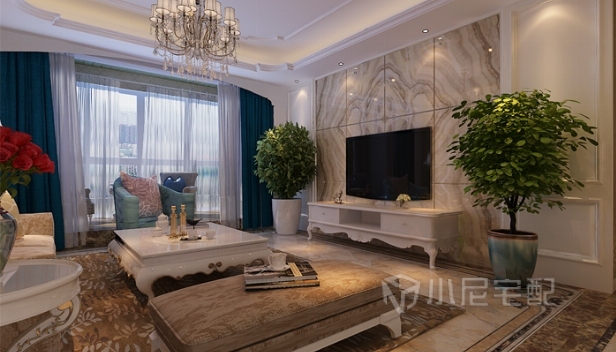 175㎡/四室兩廳兩衛(wèi)/新古典