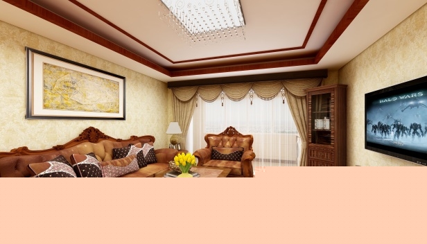 108㎡/三室一廳兩衛(wèi)/混搭