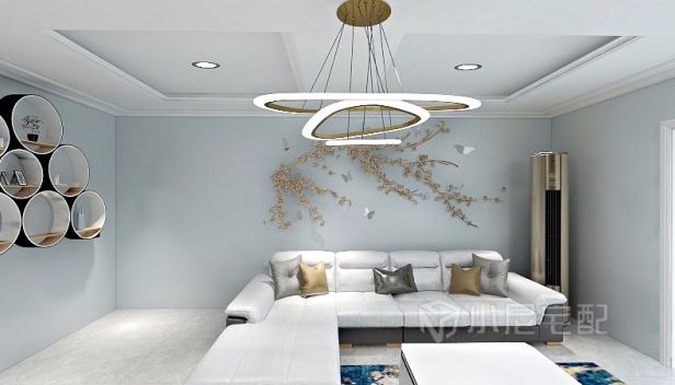 123㎡/三室兩廳兩衛(wèi)/現(xiàn)代