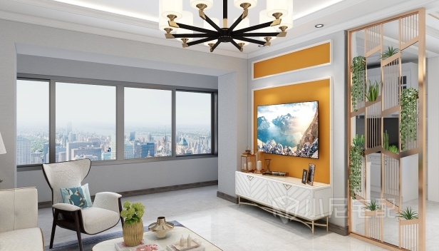 102㎡/三室兩廳一衛(wèi)/現代