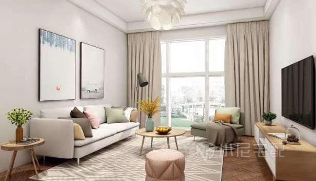 120㎡/三室兩廳兩衛(wèi)/簡(jiǎn)約