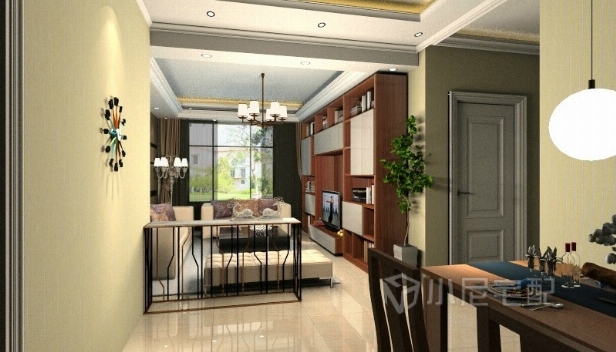 87㎡/兩室一廳一衛(wèi)/現代