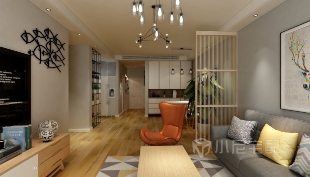 100㎡/三室兩廳一衛(wèi)/現(xiàn)代