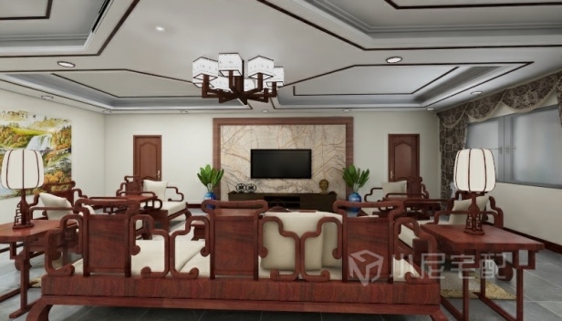 180㎡/兩室兩廳/中式