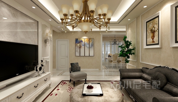 106㎡/三室兩廳一衛(wèi)/歐式