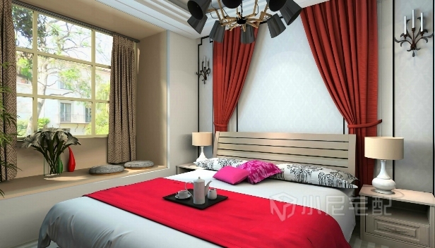 84㎡/兩室兩廳一衛(wèi)/中式