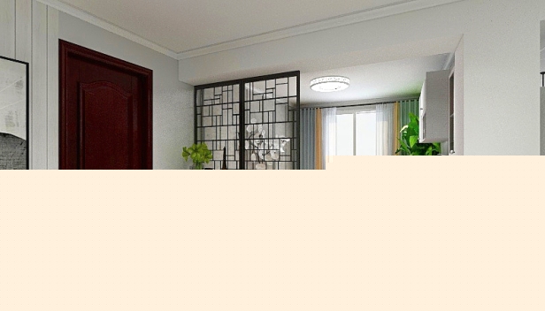 90㎡/兩室兩廳一衛(wèi)/現(xiàn)代