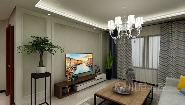 120㎡/兩室兩廳一衛(wèi)/現(xiàn)代