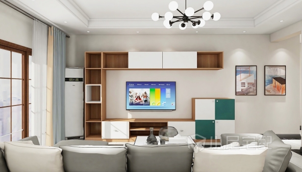 86㎡/兩室兩廳一衛(wèi)/混搭