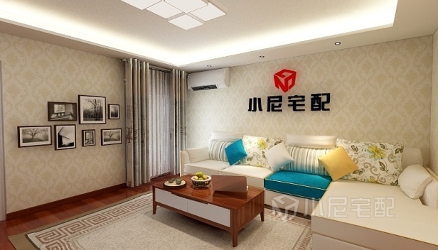 87㎡/兩室兩廳一衛(wèi)/歐式