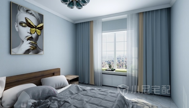 150㎡/三室兩廳兩衛(wèi)/現(xiàn)代