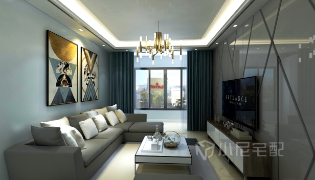 116㎡/三室一廳一衛(wèi)/現(xiàn)代