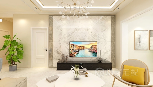 86㎡/兩室兩廳一衛(wèi)/現(xiàn)代