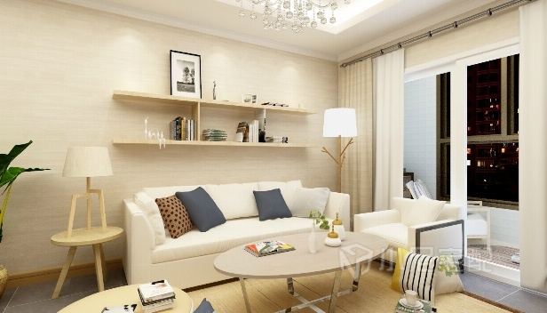 85㎡/兩室一廳一衛(wèi)/簡(jiǎn)約