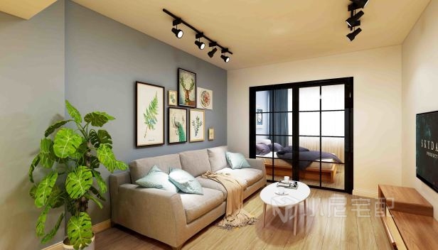 75㎡/三室兩廳一衛(wèi)/美式