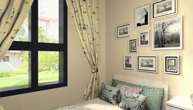 88㎡/兩室一廳一衛(wèi)/簡約