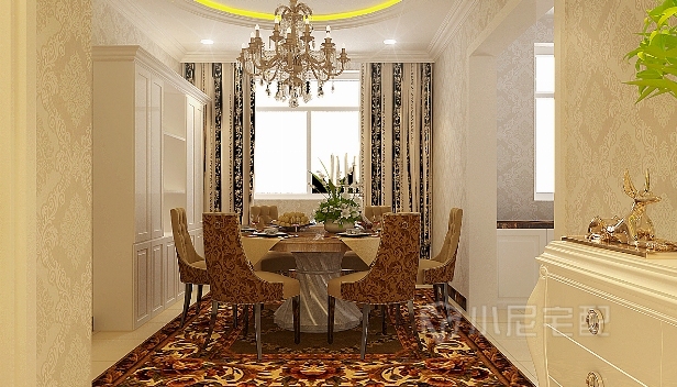 155㎡/三室兩廳兩衛(wèi)/混搭