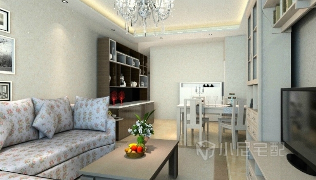 66㎡/兩室兩廳一衛(wèi)/混搭