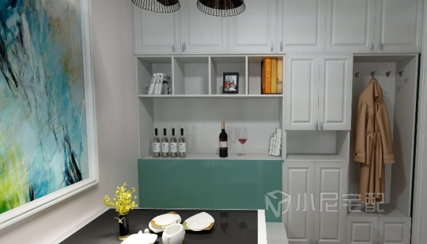 65㎡/一室一廳一衛(wèi)/現(xiàn)代