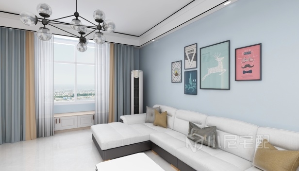 108㎡/三室兩廳一衛(wèi)/簡約