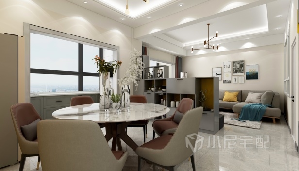 110㎡/三室兩廳一衛(wèi)/現(xiàn)代