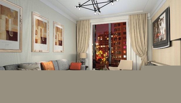 98㎡/三室一廳兩衛(wèi)/簡約