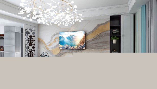 140㎡/三室兩廳兩衛(wèi)/現(xiàn)代