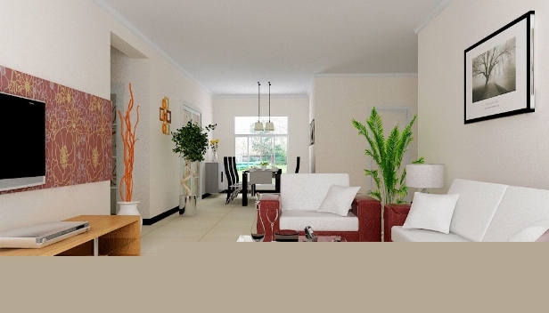 150㎡/兩室一廳一衛(wèi)/現(xiàn)代