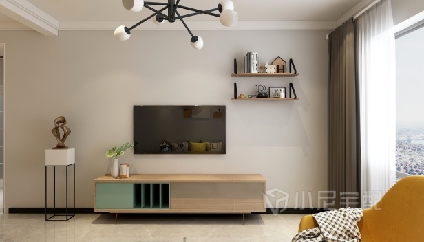 88㎡/兩室兩廳一衛(wèi)/現代