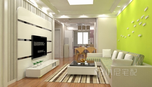 96㎡/兩室兩廳一衛(wèi)/現代