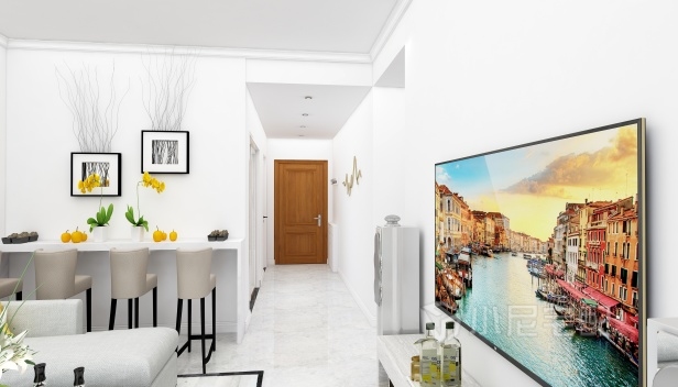 86㎡/三室一廳一衛(wèi)/現代