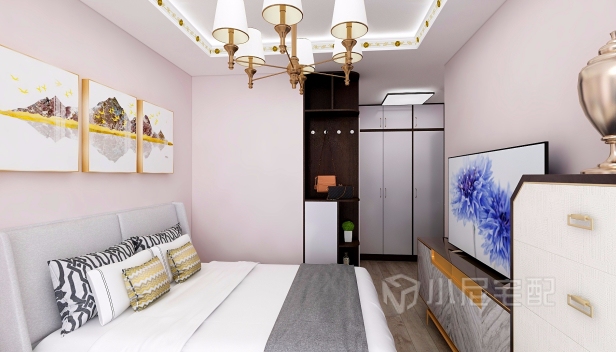 86.369㎡/兩室一廳兩衛(wèi)/地中海