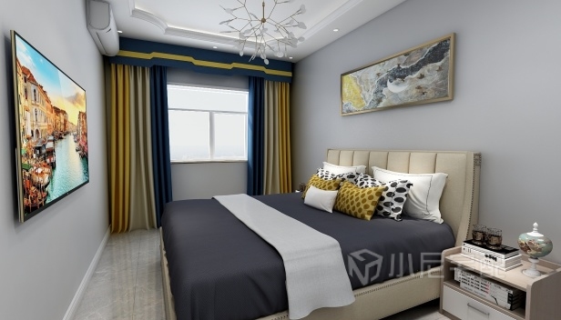 97㎡/兩室一廳一衛(wèi)/現(xiàn)代