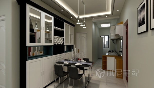 90㎡/兩室兩廳一衛(wèi)/現(xiàn)代