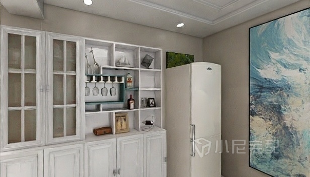 55㎡/一室一廳一衛(wèi)/現(xiàn)代