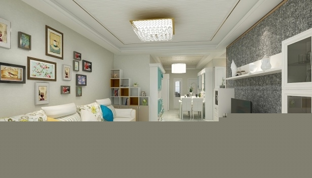 87㎡/三室一廳一衛(wèi)/現(xiàn)代