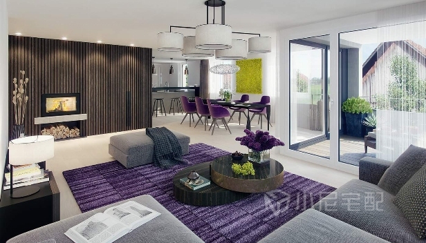 120㎡/三室一廳一衛(wèi)/現代