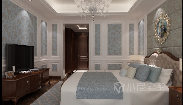 128㎡/三室兩廳兩衛(wèi)/歐式